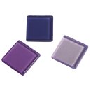 Acryl-Mosaik, 1x1 cm, transparent,   ca. 205 Stück /...
