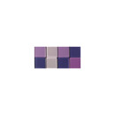 Acryl-Mosaik, 1x1 cm, transparent,   ca. 205 Stück / 50g, violett