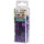 Acryl-Mosaik, 1x1 cm, transparent,   ca. 205 Stück / 50g, violett