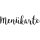Stempel Menükarte, 3x11cm
