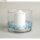 Acryl-Mosaik, 1x1 cm, transparent,   ca. 205 Stück / 50g, lagune