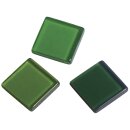 Acryl-Mosaik, 1x1 cm, transparent,   ca. 205 Stück /...