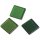 Acryl-Mosaik, 1x1 cm, transparent,   ca. 205 Stück / 50g, jade