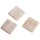 Acryl-Mosaik, marmoriert, 1x1cm, (ca.205 Stück),   50g, alabasterweiß