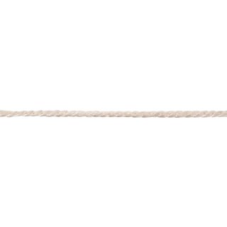 Dekokordel, 2 mm, Rolle 50 m, creme