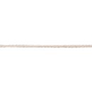 Dekokordel, 2 mm, Rolle 50 m, creme