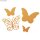 Stanzschabl. Set: Whimsical Butterflies,  5Stück, 1,3-4,5cm