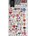 Sticker Qoquettish Eyes, 15x9,2cm, Papier, SB-Btl 1Bogen
