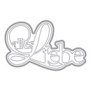Stanzschabl. : alles Liebe, 7,6x4,5cm,  1 Stück