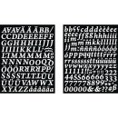 Sticker Alphabet + Zahlen Classic, SB-Btl 1Stück,...