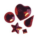 Acryl-Strasssteine zum Aufkleben, 3-12 mm, 5 Sorten,  58...