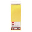 Seidenpapier, lichtecht, 50x75cm, 17g/m², farbfest,  5Bogen, zitrone