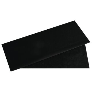 Seidenpapier, lichtecht, 50x75cm, 17g/m², farbfest,  5Bogen, schwarz