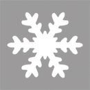 Motivstanzer: Schneeflocke, 5,08cm ø, (2)