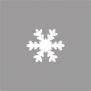 Motivstanzer: Schneeflocke, 2,54cm ø, (1),...