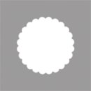Motivstanzer:Rund mit Zierrand, 3,16cm ø, (1 1/4),...