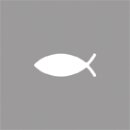 Motivstanzer: Fisch, 2,54cm ø, (1), SB-Blister 1...