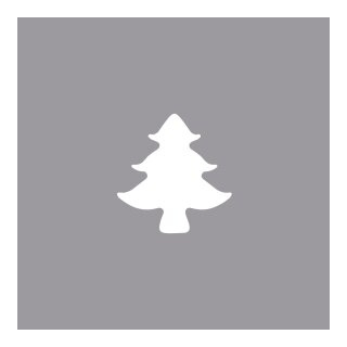 Ministanzer Weihnachtsbaum, 0,95cm ø, (3/8) m. Schlüsselanhänger