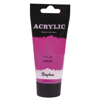 Acrylic, Künstleracrylfarbe, SB-Tube 75ml, magenta