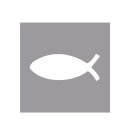 Motivstanzer: Fisch, 1,6cm, (5/8), SB-Blister 1 Stück