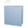 Karte quadr.,doppelt,uni,FSC Mix Credit, 150x300mm, 220g/m2, Beutel 5Stück, babyblau