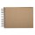 Spiralalbum A6, QF, FSC Mix Credit, 21,5x15,5cm, 250 g/m2, 15 Bögen, kraft