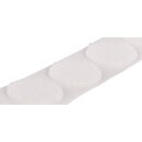 Klettverschluss, rund, 19 mm, . 10 Stück