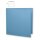 Karte quadr.,doppelt,uni,FSC Mix Credit, 135x270mm, 220g/m2, Beutel 5Stück, azurblau