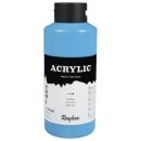 Acrylic, Künstleracrylfarbe, Flasche 750ml, hellblau