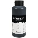 Acrylic, Künstleracrylfarbe, Flasche 750ml, schwarz