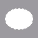 Motivstanzer: Oval mit Zierrand, Breite: 6,35 cm, (2 1/2)
