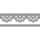 Bordüren-Stanzer - Daisys, 4,5x0,9cm, Geeignet...