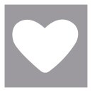 Motivstanzer: Herz, 3,81cm ø, (1 1/2), SB-Blister...
