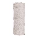 Jutegarn, 4fach, 3,5mm ø, Spule 50m, weiß
