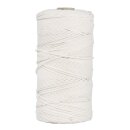 Garn, 2mm ø, ca. 600g, Spule 260m, weiß