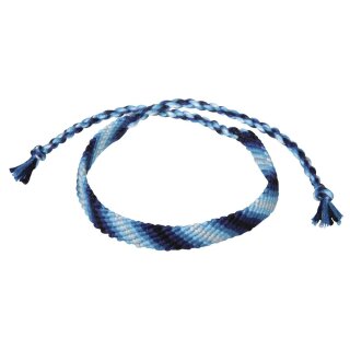 Baumwoll- Garn Stitch&Knot, 5 Farben je 10m,  50m, echtblau