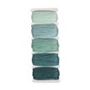 Baumwoll- Garn Stitch&Knot, 5 Farben je 10m,  50m,...