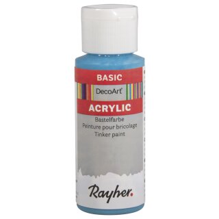 Acrylic-Bastelfarbe, Flasche 59 ml, lagune