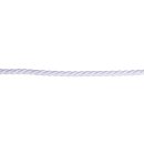 Dekokordel, 6 mm, Rolle 25 m, weiß