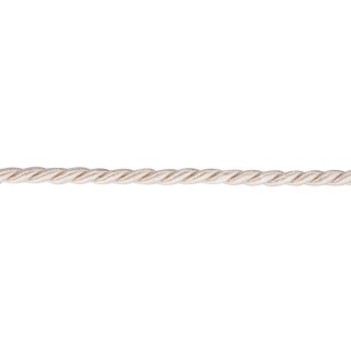 Dekokordel, 6 mm, Rolle 25 m, creme