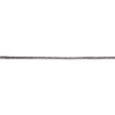 Dekokordel, 6mm, Rolle 20m, dunkelgrau