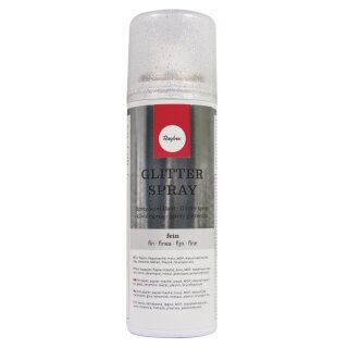 Glitterspray Fein, Dose 125ml, silber