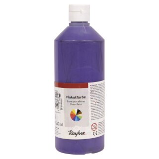 Plakatfarbe, Flasche 500 ml, violett