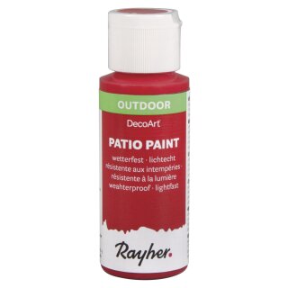 Patio-Paint, Flasche 59 ml, kirschrot