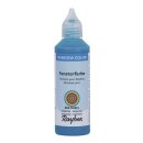 Fensterfarbe easy paint, Flasche 80 ml, türkis