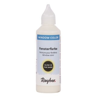 Nachtleuchtfarbe easy paint, Flasche 80 ml