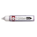 Glitter Effekt-Pen, Flasche 28ml, pink