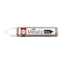 Metallic Effekt-Pen, Flasche 28ml, elfenbein