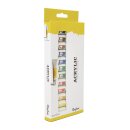 Künstler-Set Acrylfarben 12 Farben x 12ml Set