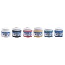 Set-Fingerfarbe 6 x150ml, verschiedene Farben, Box